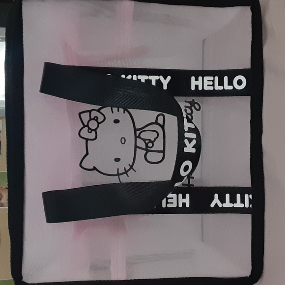 Hello Kitty Mesh Makeup/Cosmetic Bag - Picture 1 of 6